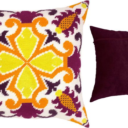 Needlepoint Pillow Kit "Celtic motifs. Autumn."