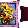 Needlepoint Pillow Kit "Bouquet of Sunflowers"