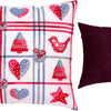 Needlepoint Pillow Kit "Christmas Collage"
