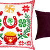Needlepoint Pillow Kit "Talisman for Wealth and Good Luck"