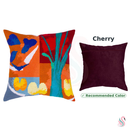 Needlepoint Pillow Kit "Vegetables"