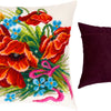 Needlepoint Pillow Kit "Flower arrangement"