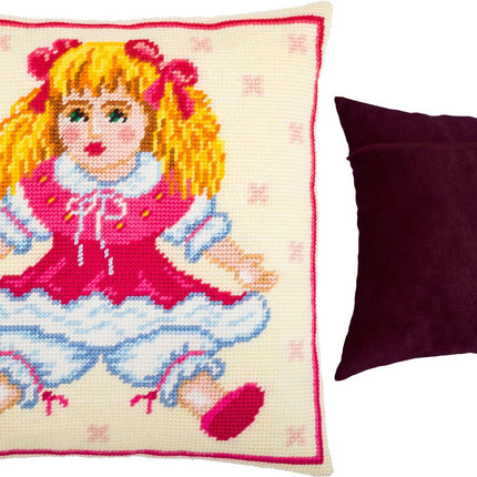 Needlepoint Pillow Kit "Doll"