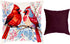 Needlepoint Pillow Kit "Cardinal Pair"