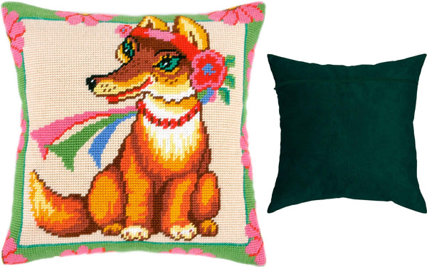 Needlepoint Pillow Kit 
