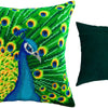 Needlepoint Pillow Kit "Peacock"