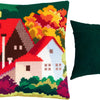 Cross Stitch Pillow Kit "Autumn Landscape"
