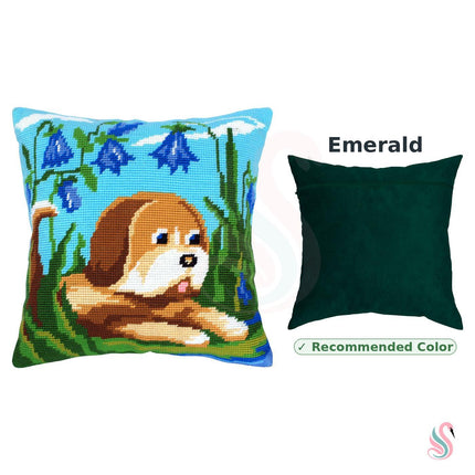 Needlepoint Pillow Kit "Puppy"