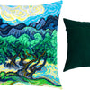 Needlepoint Pillow Kit "Olive Trees"