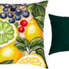 Needlepoint Pillow Kit "Fruit fiesta"