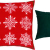 Needlepoint Pillow Kit "snowflakes"
