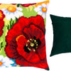 Cross Stitch Pillow Kit "Poppies with daisies"