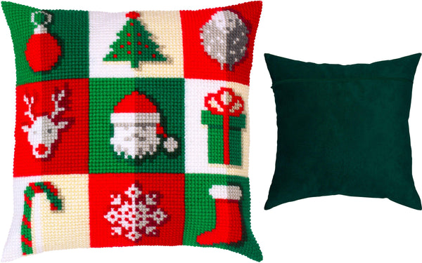 Cross Stitch Pillow Kit 