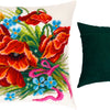 Needlepoint Pillow Kit "Flower arrangement"