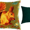 Needlepoint Pillow Kit "Squirrel"