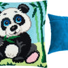 Cross Stitch Pillow Kit "Panda"