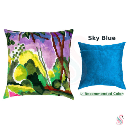 Cross Stitch Pillow Kit "Riverbank, H. Matisse"