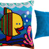 Cross Stitch Pillow Kit "Fish"