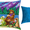 Needlepoint Pillow Kit "Blue Mountains"