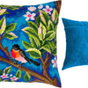 Needlepoint Pillow Kit "Bullfinch. Tree"