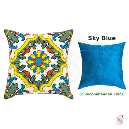 Needlepoint Pillow Kit "Celtic motifs. Autumn"