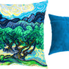 Needlepoint Pillow Kit "Olive Trees"