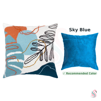 Needlepoint Pillow Kit "Rapture"