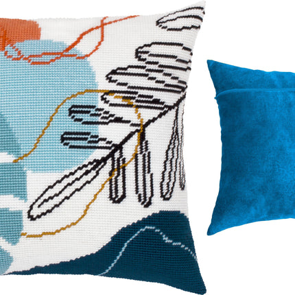 Needlepoint Pillow Kit "Rapture"
