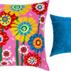 Needlepoint Pillow Kit "Multicolored daisies"
