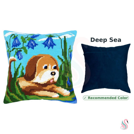 Needlepoint Pillow Kit "Puppy"