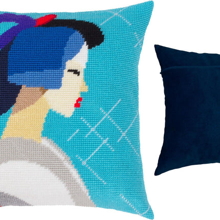 Needlepoint Pillow Kit "Balance"
