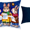 Needlepoint Pillow Kit "Hares’ Carols"