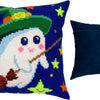 Cross Stitch Pillow Kit "A little ghost"