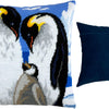 Needlepoint Pillow Kit "Penguins in Love"