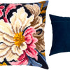 Cross Stitch Pillow Kit "Peonies"