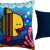 Cross Stitch Pillow Kit "Fish"