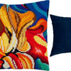Cross Stitch Pillow Kit "Gouache"