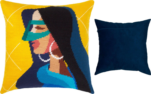 Needlepoint Pillow Kit 
