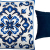 Cross Stitch Pillow Kit "Blue Pattern"