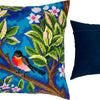 Needlepoint Pillow Kit "Bullfinch. Tree"