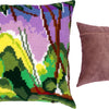 Cross Stitch Pillow Kit "Riverbank, H. Matisse"
