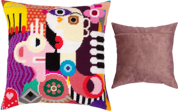 Needlepoint Pillow Kit 