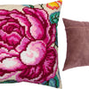 Cross Stitch Pillow Kit "Rose"