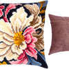 Cross Stitch Pillow Kit "Peonies"