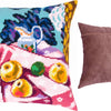 Needlepoint Pillow Kit "Still Life with Apples on Pink Cloth"