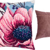 Cross Stitch Pillow Kit "Winter Rose"