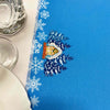 DIY Table Runner kit "Christmas. Children", Bead Embroidery Kit, Handmade table runner