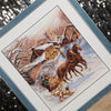 DIY Counted Cross Stitch Kit "Morning visit"