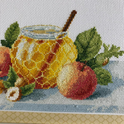 DIY Counted Cross Stitch Kit "Apple holiday"