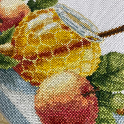 DIY Counted Cross Stitch Kit "Apple holiday"